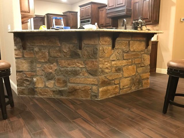 Diamond Petra Stone veneer project 51