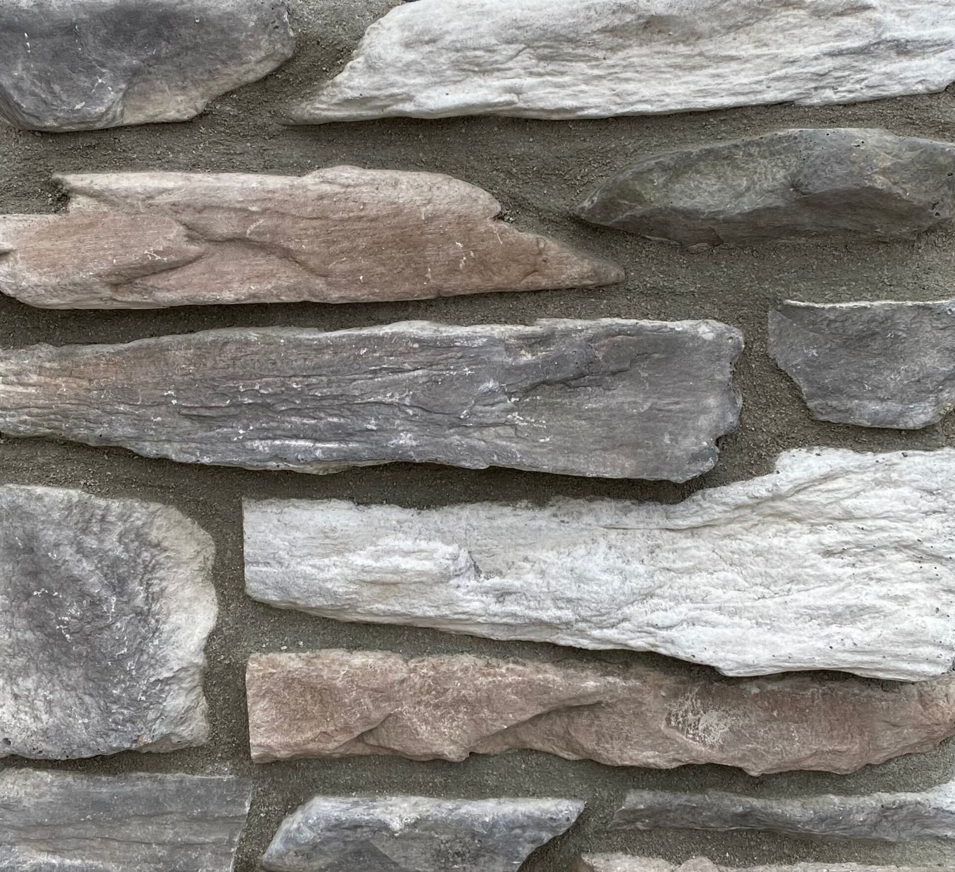 Tontitown stone veneer color