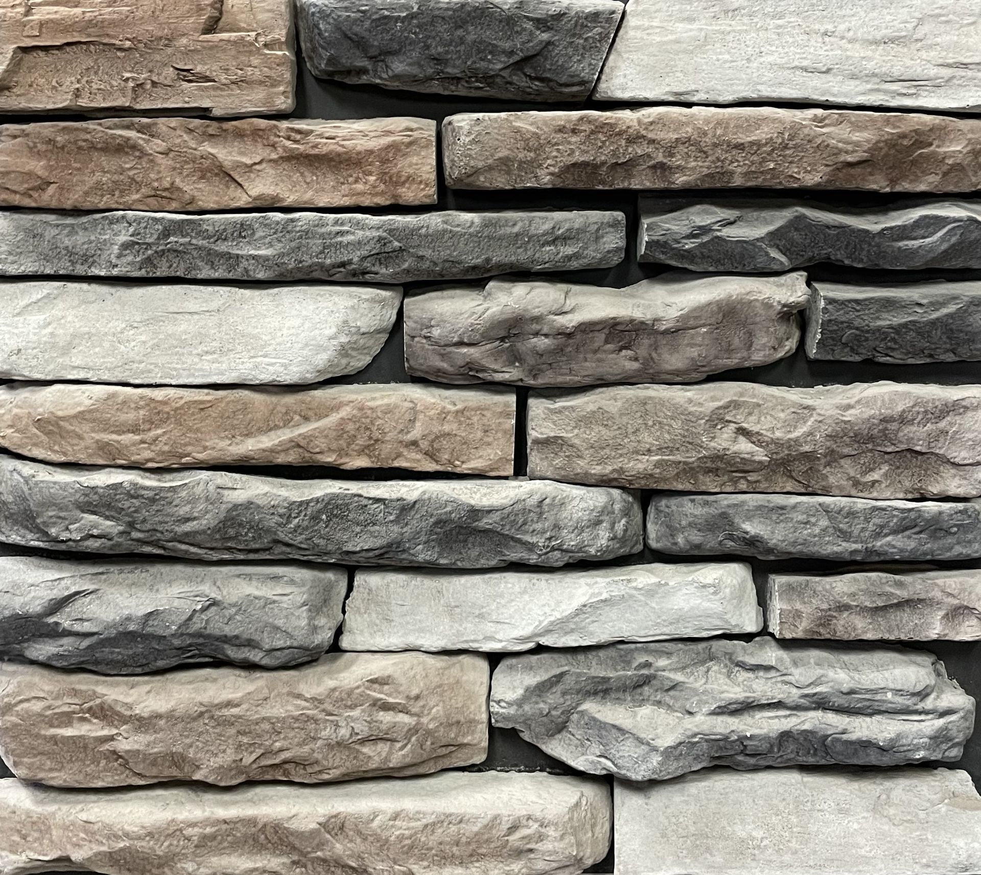 Driftwood stone veneer color
