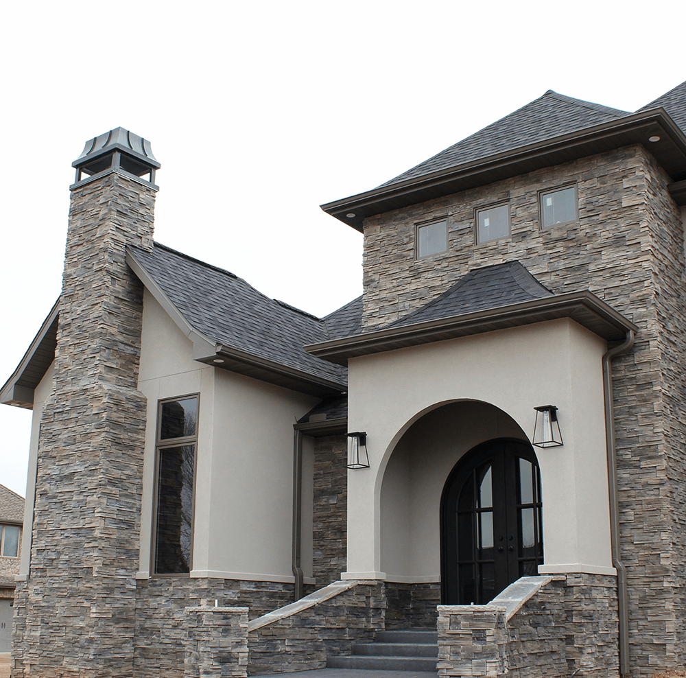 Diamond Petra Stone veneer project 60