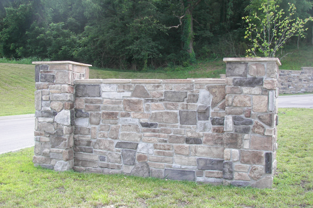 Diamond Petra Stone veneer project 48
