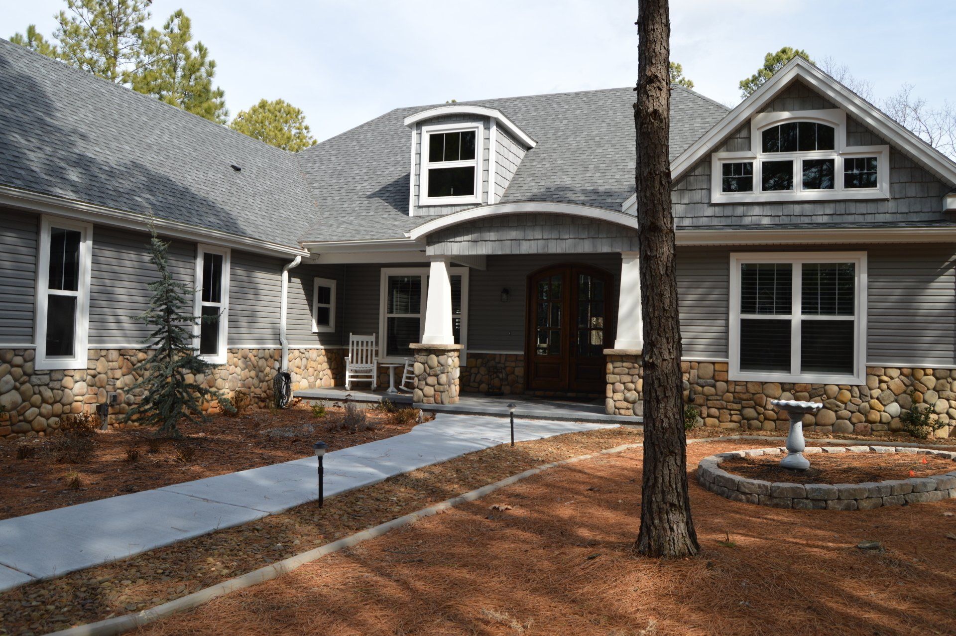 Diamond Petra Stone veneer project 35