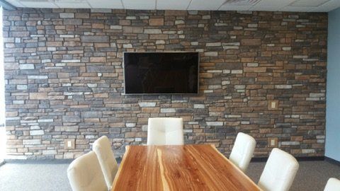 Diamond Petra Stone veneer project 45
