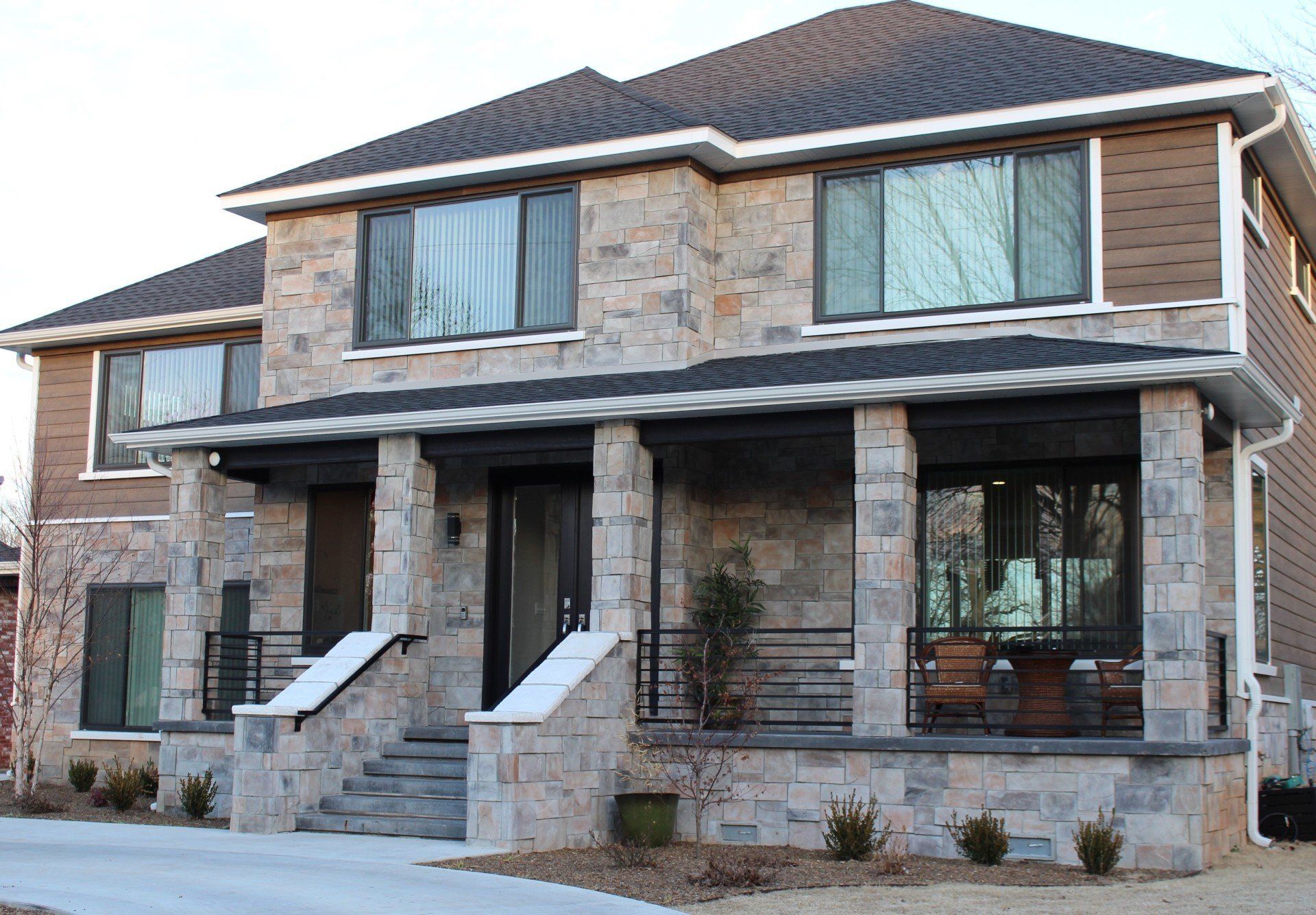 Diamond Petra Stone veneer project 89